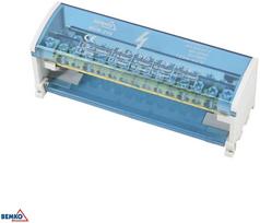 Bemko Schelinger Paskirstymo blokas 44 gnybtai 4x11 (7x5,3 mm + 2x7,5 mm + 2x9 mm)