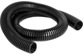 „DeLOCK“ kabelio apsauginė mova 1 m x 34,5 mm, juoda, juoda, plastikinė, 1 vnt., 3,45 cm, 1000 mm