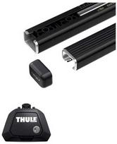 Thule „Squarebar Evo“ stogo bagažinės komplektas turėklams 150 cm