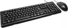 Klaviatūra ir pelė Inter-Tech Tas KB-102DE