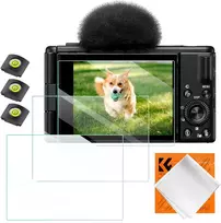 3 vnt. 9 colių stiklinių ekrano apsaugų rinkinys, skirtas „Sony Zv-1“, „Zv-1 Ii“, „Zv-e10“ / Kf Concept / Sku.2195 /