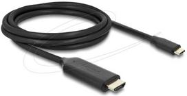 Delock USB Type-C do HDMI kabelis (DP Alt Mode) 8K 60 Hz su HDR funkcja 2 m juoda