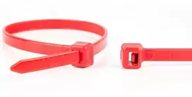 Stabilus WKK Kabelių jungtys iš plastiko Raudona 200x4,8mm 100 vnt.