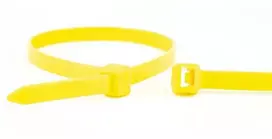 Stabilus WKK Kabelių jungtys iš plastiko geltona 300x4,8mm 100 vnt.