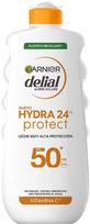 Garnier „Hydra 24 Protect Leche“ apsauginis kremas nuo saulės SPF50, 400 ml