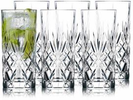 Crystal Julia aukštos krištolinio stiklo taurės 360 ml 6 vnt. (916105)