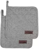 Rankšluostis Monroe Det Gamle Apotek Pot holder, w 20cm, pilkas, oeko-tex, 100% cotton, 2/set (24274109)