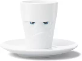 Usorteret FiftyEight Fiftyeight T_02_15_58 liemenėlės kaušelis Baltas Espresso 1 vnt.