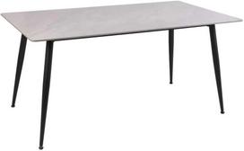 Signal Meble Valgomojo stalas SIGNAL Rion 160x90x76 cm, pilka/juoda