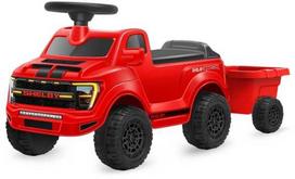 Jamara važinėjamas automobilis Shelby Ford F-150 Raptor su priekaba raudona