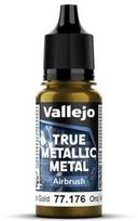 Vallejo Modeliavimo medžiagos True Metallic Metal Airbrush Žalsvai auksinė (2028598)