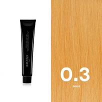 Balmain Professionnel, Couleurs Couture, plaukų dažymo kremas toneris, 0.3 Gold, 60 ml Moterims