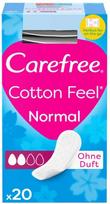 Carefree Cotton Feel higieniniai įklotai neperfumuoti Normal 20 vnt.