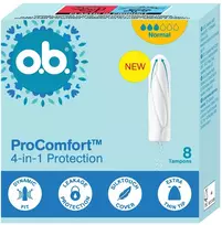 O.B. ProComfort™ Normal tamponai 8 vnt.