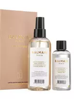 Balmain Signature Foundation Ginger Set Balmain Professionnel: Drėkinamasis argono eliksyras plaukams, Hair Oil, maitinantis, 100 ml + Balmain Professionnel, Argan Oil, paliekamas plaukų kondicionierius, drėkinimui / iššukavimui ir blizgesiui, 200 ml Moterims
