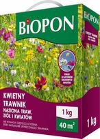 BIOPON Žolė Gėlėta Veja 1kg 40 m2