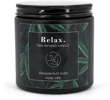 Cisco Candle Brothers kvapioji žvakė CBD Relax Dragon Fruit Kush 350g