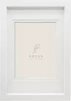 Ramka Focus Dahlia Baltas 40x60/PP 30x45