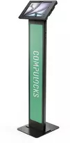 Compulocks Group Compulocks iPad Air M2 11" (2024) „Apex“ korpuso su prekės ženklu grindų laikiklis – juodas, juodas, 27,9 cm (11"), Apple, iPad Air M2 | 11" | 2024 | A2902, A2899, A2900, 27,9 cm (11"), aliuminis, polietilenas