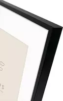 Focus Aster rėmelis Juodas 30x40/PP 20x30