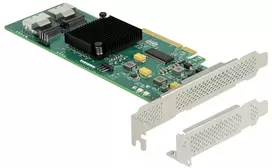 Kontroler Delock 8 prievadų SATA PCI Express x8 su jungiamaisiais kabeliais
