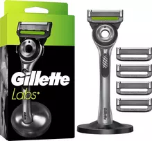 Gillette Labs Razor 5 Blades Stand Sidabrinis