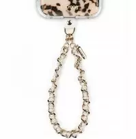 Telefono pakabukas Crong Pearl Twist, auksinės spalvos