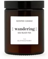 The Olphactory Wandering Goji Juodas arbata su goji kvapu žvakė, 135 g