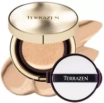Terrazen Perfect Finish Cushion Radiant Finish kremo tipo pagrindas 21 Light rusvai gelsvas SPF 50+, 15 g