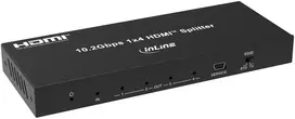 Šakotuvas Sbox InLine® vaizdo skirstytuvas, 1x4, HDMI 4K/30Hz