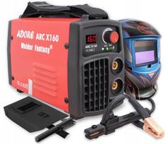 Mma suvirinimo aparatas Adore Arc X 160 suvirinimo kaukė 3035