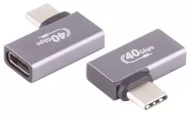 USB adapteris Shiverpeaks C adapteris 4.0 90° kampas į kairę/dešinę Pro