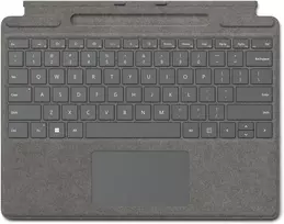 Microsoft Surface Pro Signature Klaviatūra su trackpadu, Surface Slim Pen 2, laikikliu ir krovikliu, QWERTY tarptautinė anglų kalba, platina