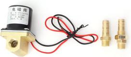 Fafeicy solenoidinis ventilis suvirinimo solenoidinio ventilio valdymo jungiklis vandens dujų aron co2 g1/8" sriegis 0~0.8mpa (ac220v)