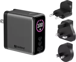 Įkroviklis Sandberg Travel Charger PD100W Ekranas (441-71)