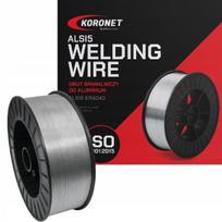 Aliuminio suvirinimo viela Alsi5 Mig 0,8 mm 0,45 kg D100