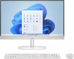Stacionarus kompiuteris HP All-in-One 24 - Ultra 5 125U | 23,8'' | 16GB | 512GB | W11H | Baltas