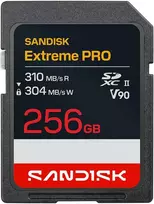 Atminties kortelė Karta SanDisk Extreme PRO - Karta pamięci flash - 256GB - Video Class V90 / UHS-II - SDXC UHS-II (SDSDXDE-256G-GN4IN)