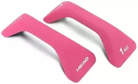 Head Hanteliai atsispaudimams nuo galvos 1kg x 2 vnt. (HA188-2)