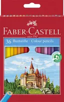 Faber-Castell - Spalvoti pieštukai Castle (36 vnt.) (120136)