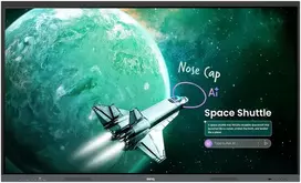Monitorius Benq RE8605E | Precision IR | 86 " | Gulsčia | 18/7 | Android | 8 ms | 178 ° | 178 ° | 450 cd/m²