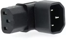 Nedis CEGB1190BK lyties keitiklis / laidas IEC-320-C13 IEC-320-C14 Juodas