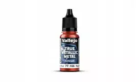 Wittmax Vallejo Vallejo: 77.166 - True Metallic Metal - Airbrush - Ruby Raudona (18 ml)