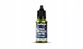 Wittmax Vallejo 77.175 - True Metallic Metal - Aerografas - Gintaro žalia (18 ml)