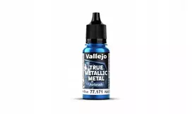 Vallejo Vallejo: 77.171 - True Metallic Metal - Airbrush - Sapphire Mėlyna (18 ml)