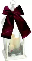 KOOPMAN Affek Design Advento žibintas žvakė LED 49 cm balta 3 žvakės