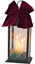 KOOPMAN Šventinė dekoracija Affek Design Žibintas advento lampionas LED 30CM 3 žvakės