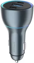 Automobilinis įkroviklis Proove Super Charge 130W (2 Type-C + USB)