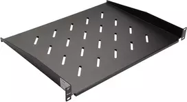 Equip 19'' Fiksuota lentyna serverių spintoms 35cm 1U juoda (328001)