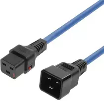 MicroConnect maitinimo laidas C19 IEC Lock - C20 (MC-C19C20LOCK-1M-B)